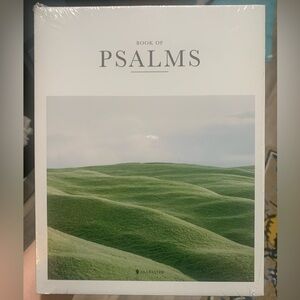 Book of Psalms with Green Landscape Cover